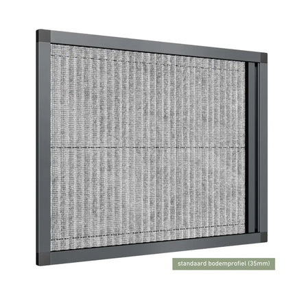 Plissé hordeur op maat- Schuif