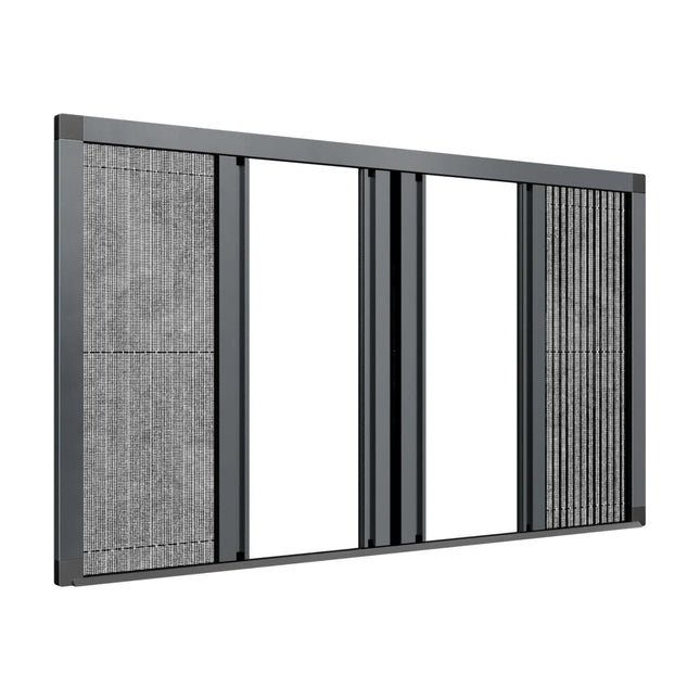 Plissé hordeur op maat centrale sluiting - Schuif