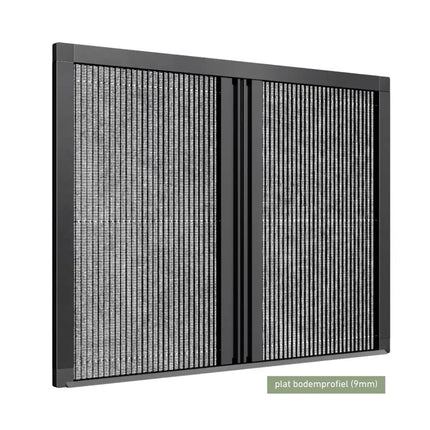 Plissé hordeur dubbel op maat - Schuif