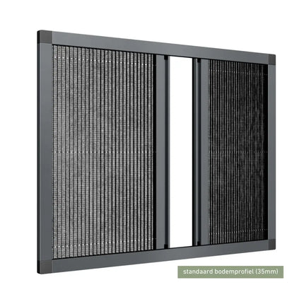 Plissé hordeur dubbel op maat - Schuif