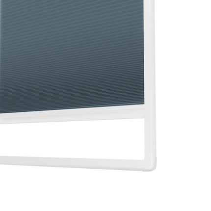 Easyclick Plissegordijn zonder boren | Verduisterend Blauw | Op maat