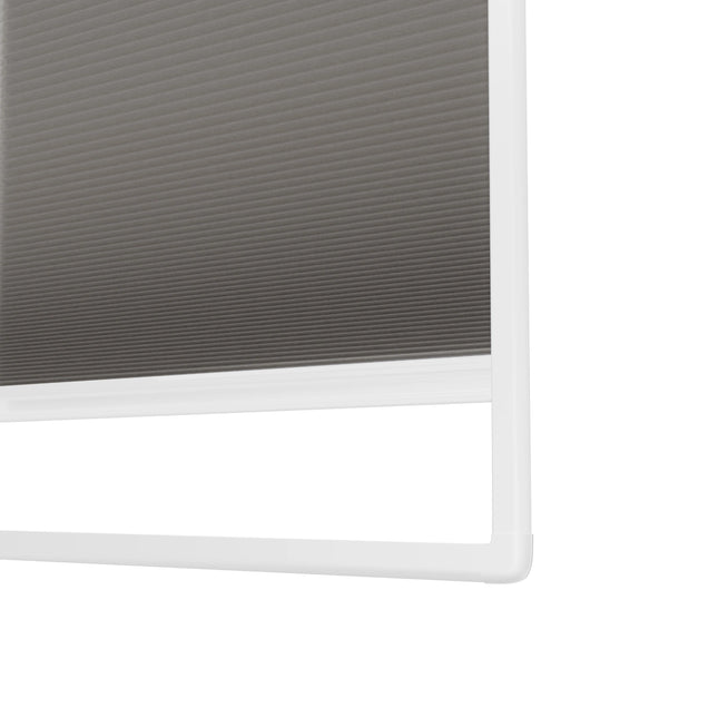 Easyclick Plissegordijn zonder boren | Verduisterend Lichtgrijs | Op maat