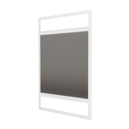 Easyclick Plissegordijn zonder boren | Verduisterend Lichtgrijs | Op maat