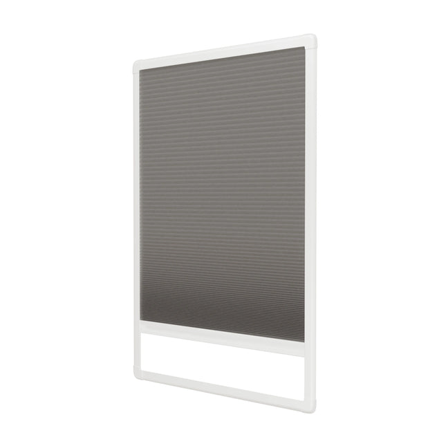 Easyclick Plissegordijn zonder boren | Verduisterend Lichtgrijs | Op maat