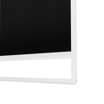 Easyclick Plissegordijn zonder boren | Verduisterend Zwart | Op maat